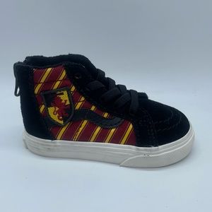 VANS Harry Potter x Sk8-Hi Gryffindor Sneakers Unisex Toddler Size 4.5